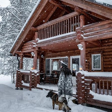 Lampiranta Log Cabin Hossa Exterior foto