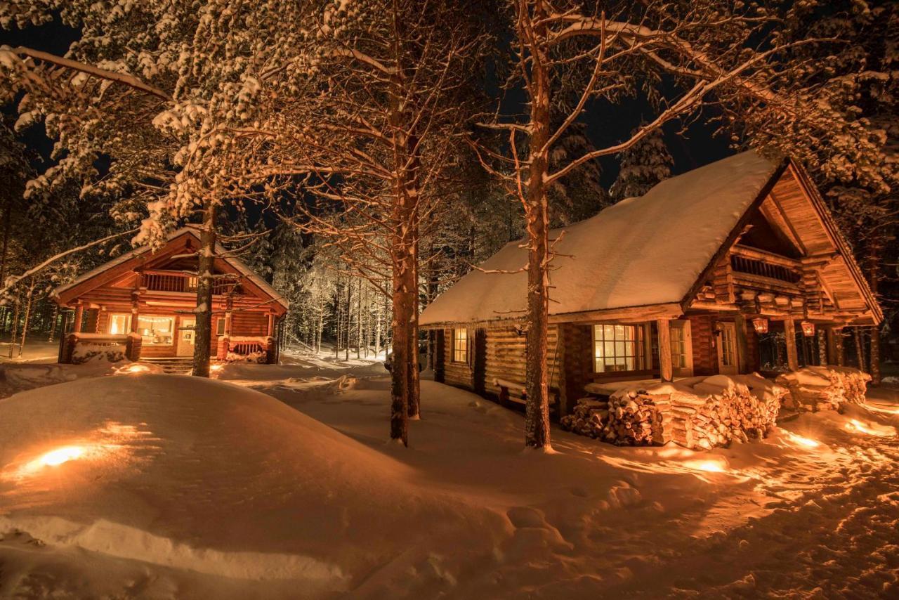 Lampiranta Log Cabin Hossa Exterior foto