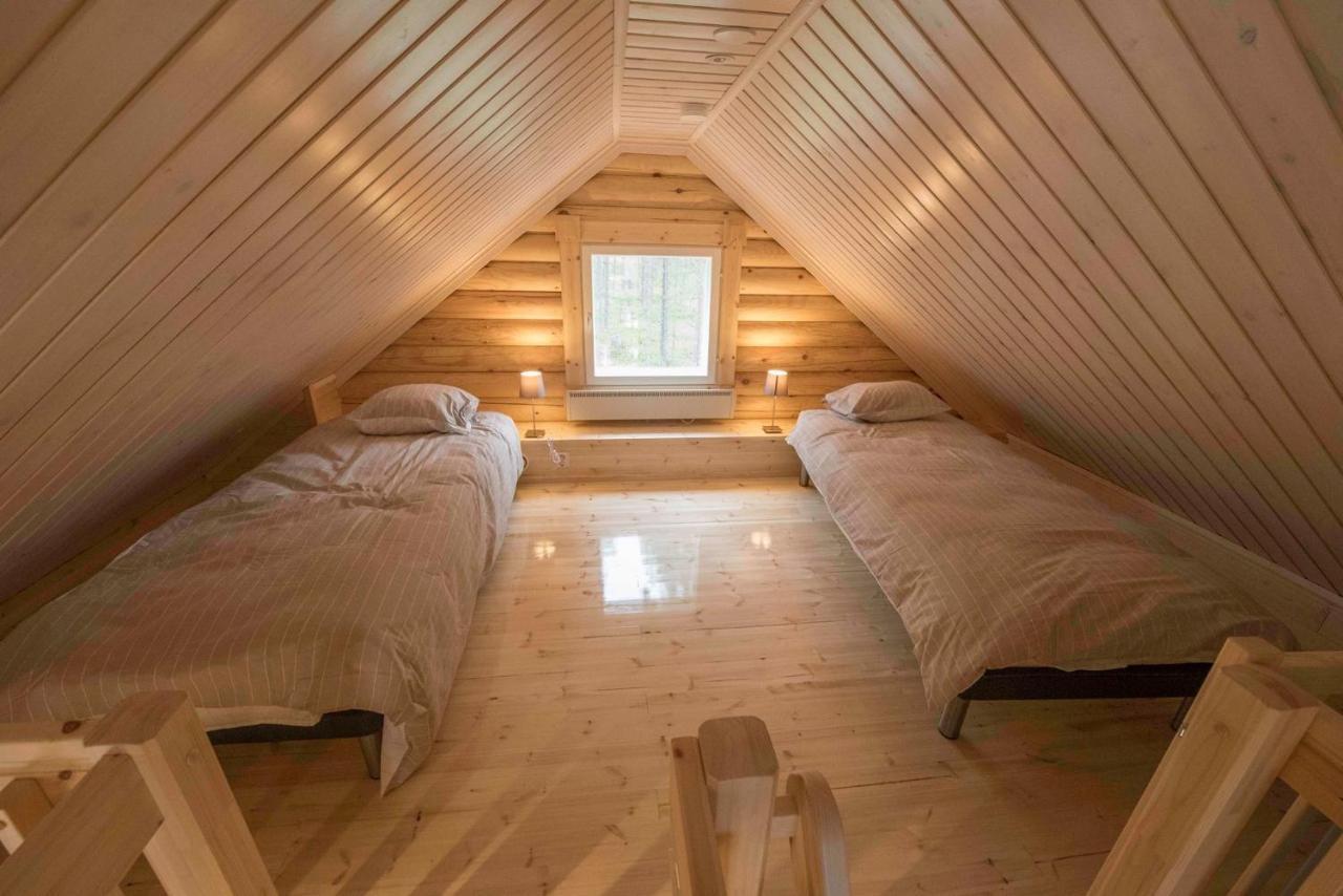 Lampiranta Log Cabin Hossa Exterior foto