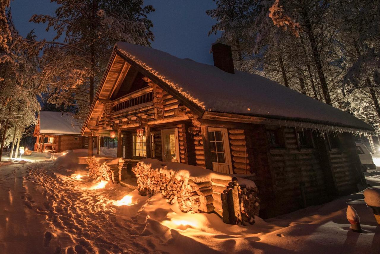 Lampiranta Log Cabin Hossa Exterior foto