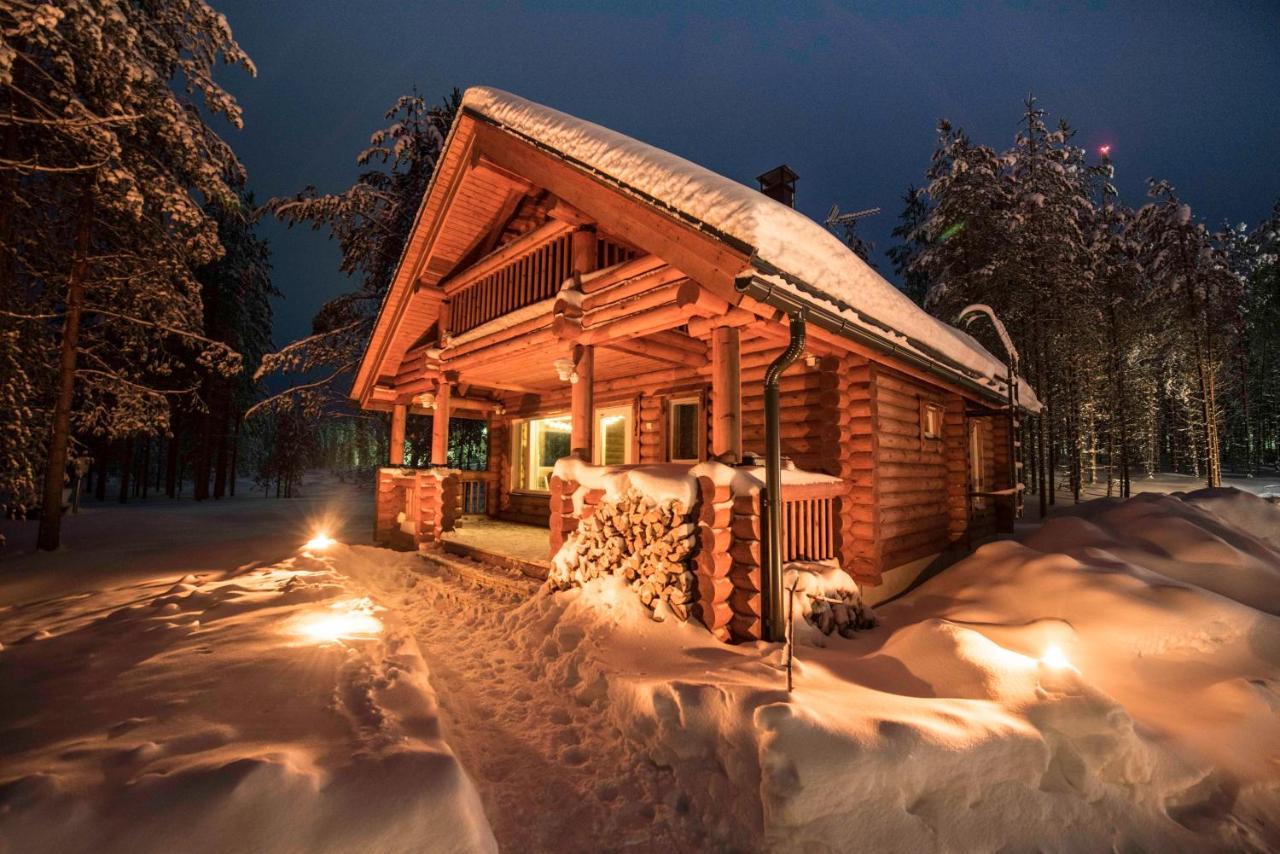 Lampiranta Log Cabin Hossa Exterior foto