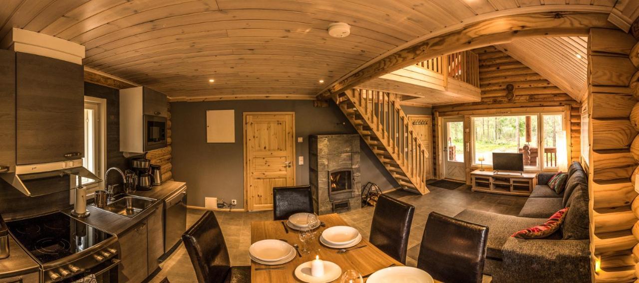 Lampiranta Log Cabin Hossa Exterior foto