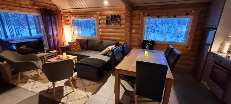 Lampiranta Log Cabin Hossa Exterior foto