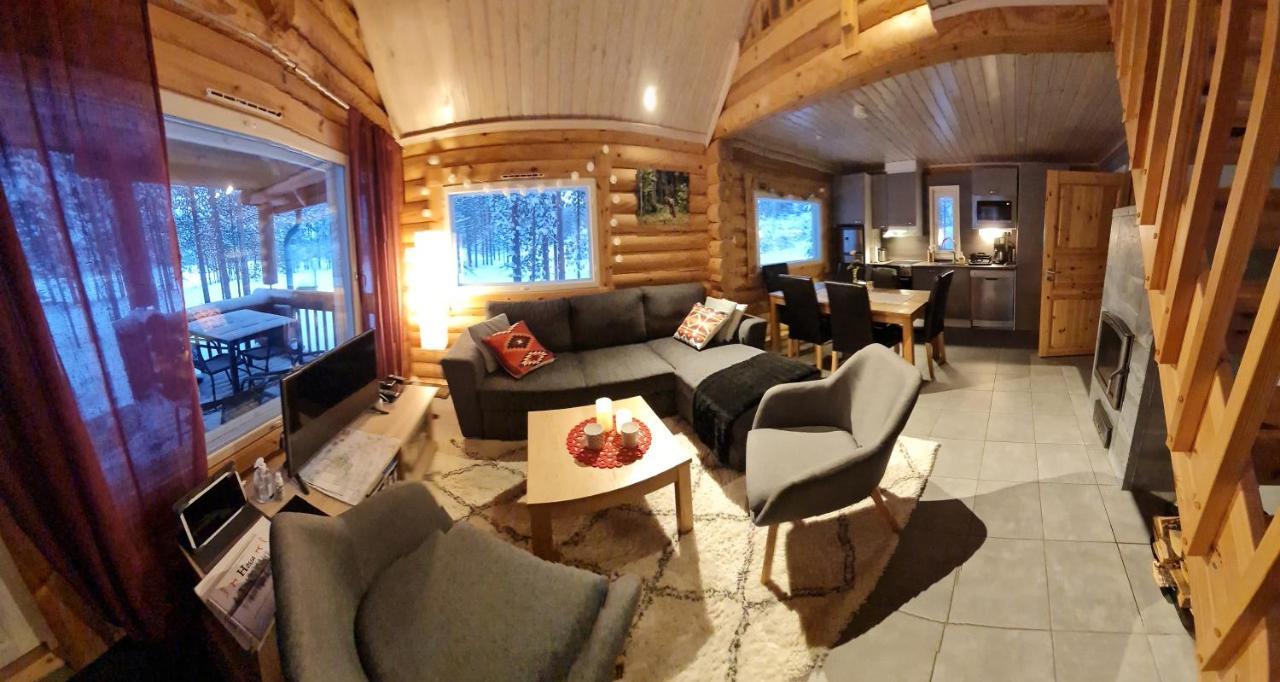 Lampiranta Log Cabin Hossa Exterior foto