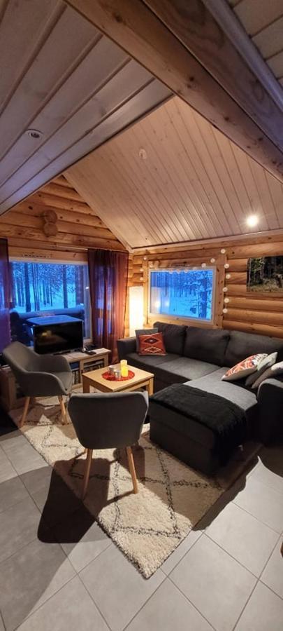 Lampiranta Log Cabin Hossa Exterior foto