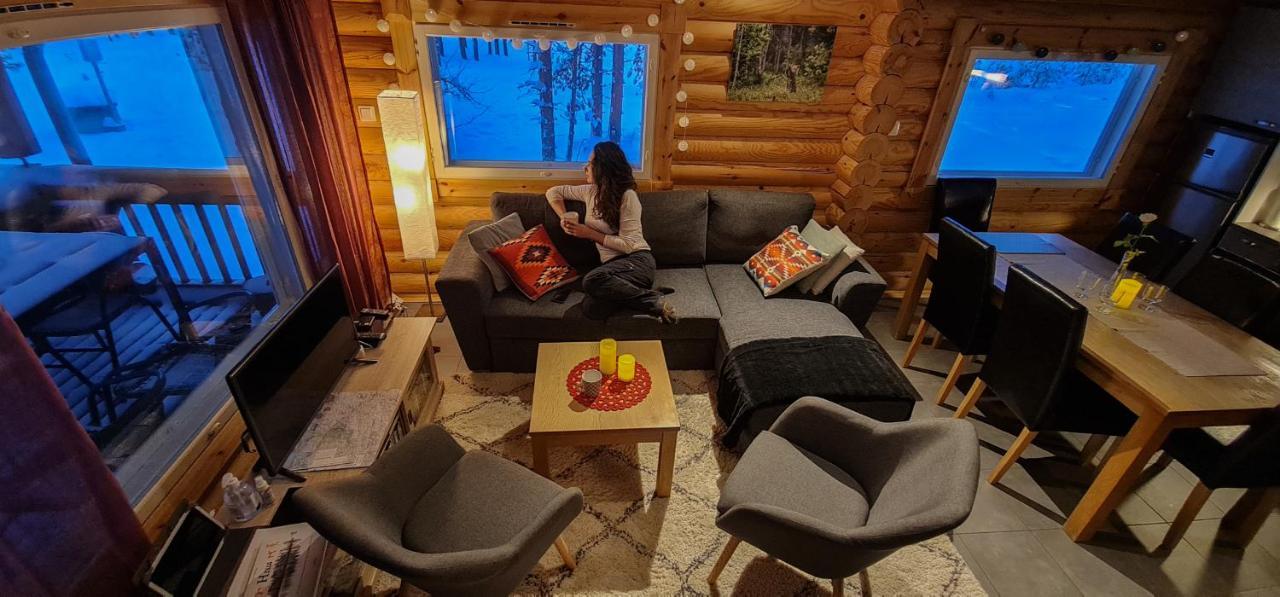 Lampiranta Log Cabin Hossa Exterior foto
