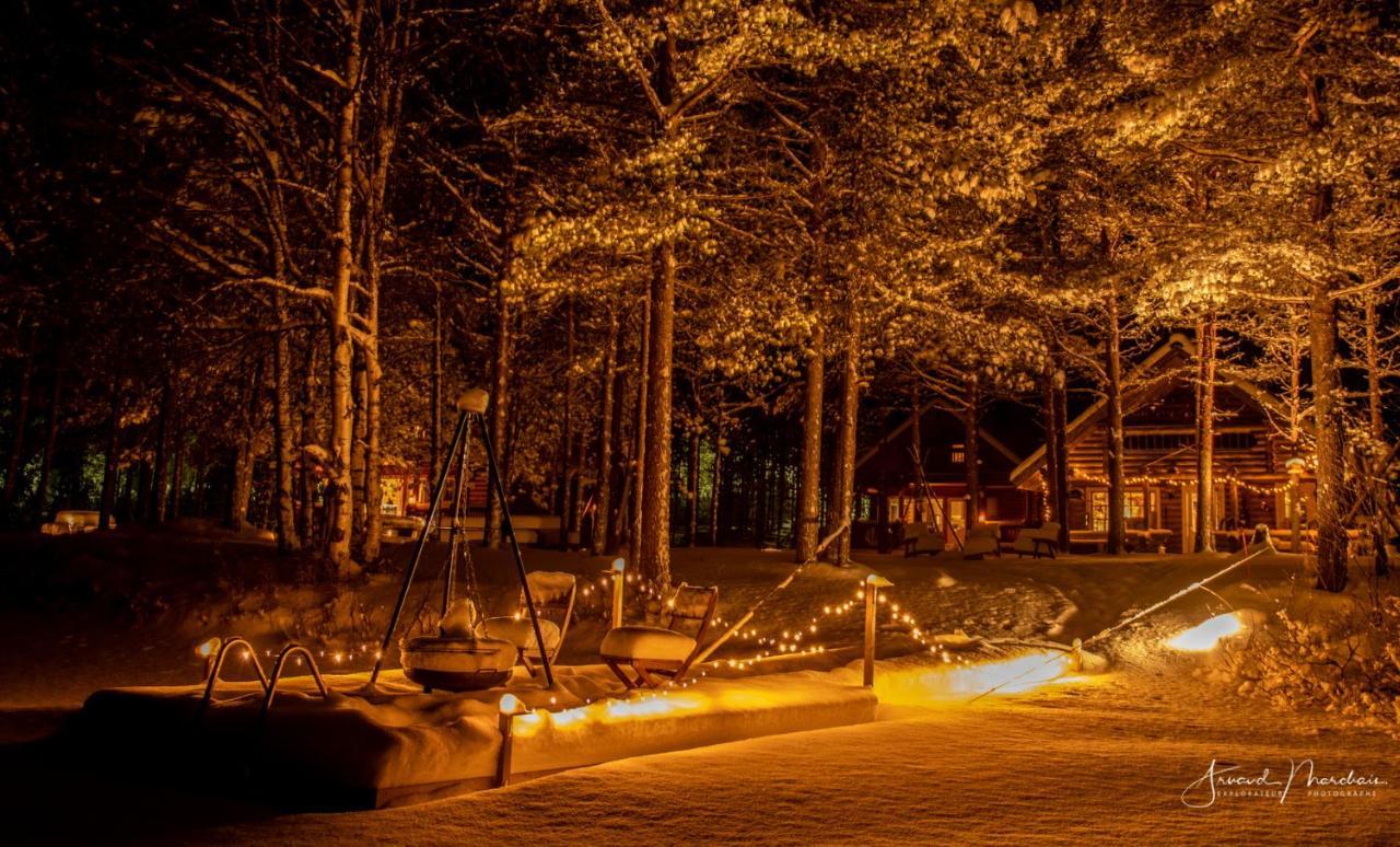 Lampiranta Log Cabin Hossa Exterior foto