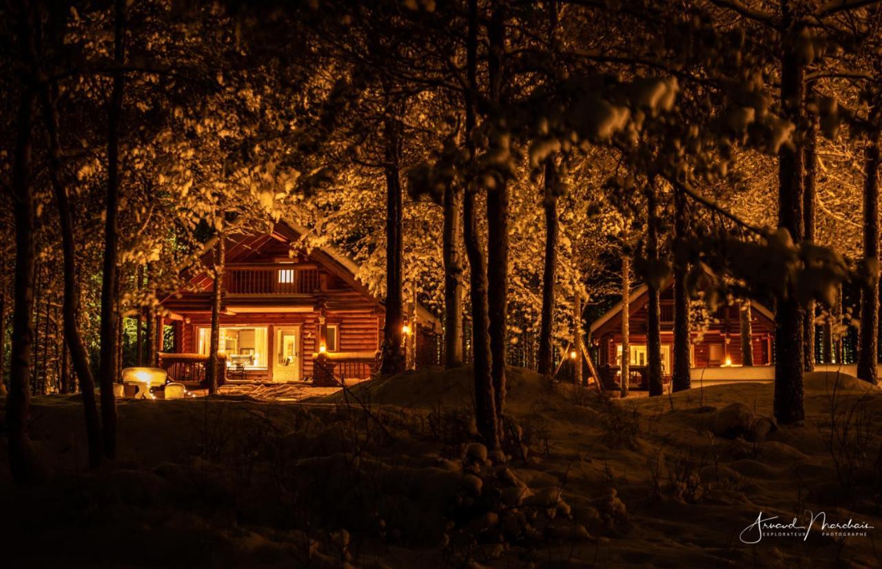 Lampiranta Log Cabin Hossa Exterior foto