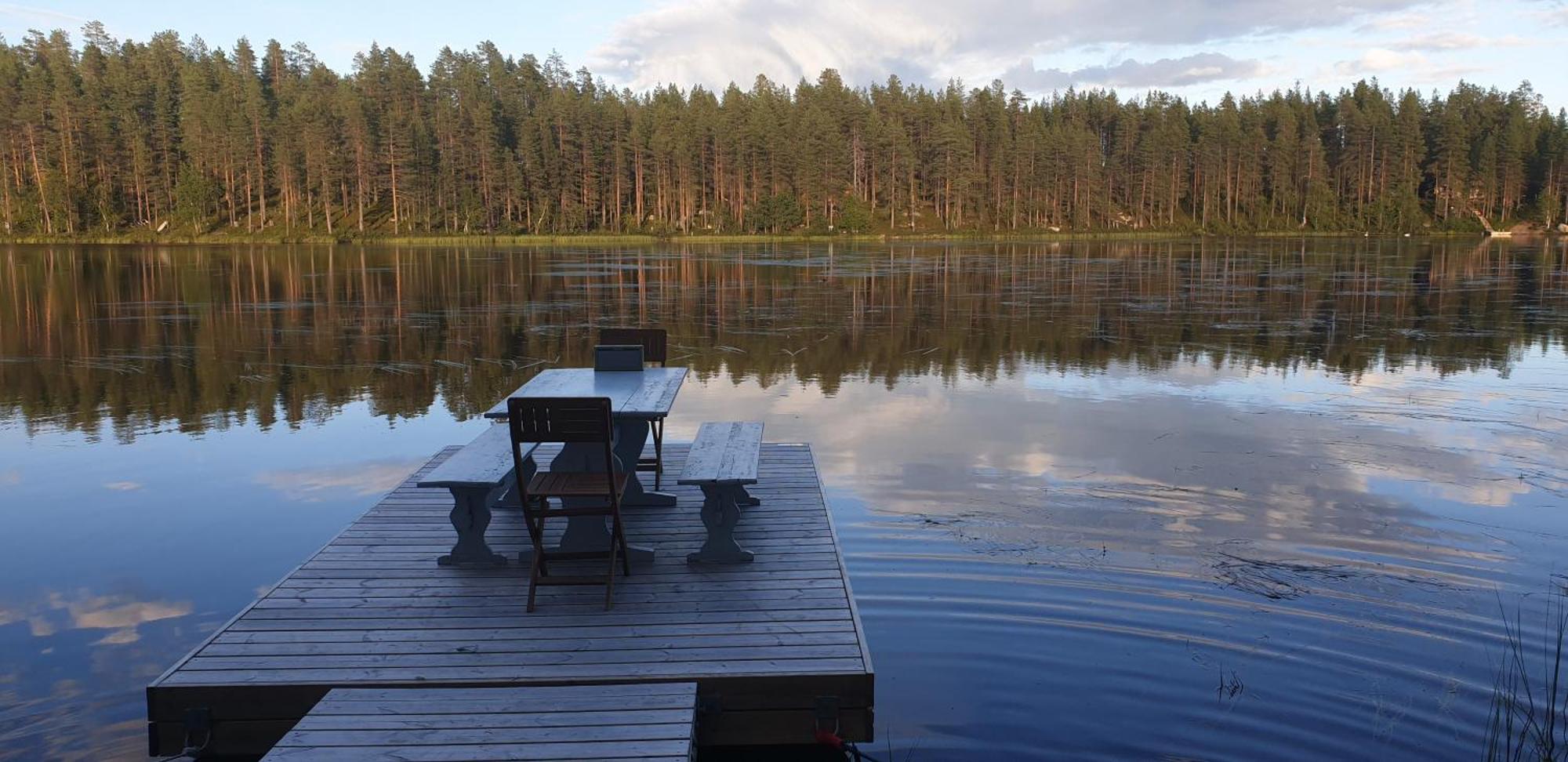 Lampiranta Log Cabin Hossa Zimmer foto